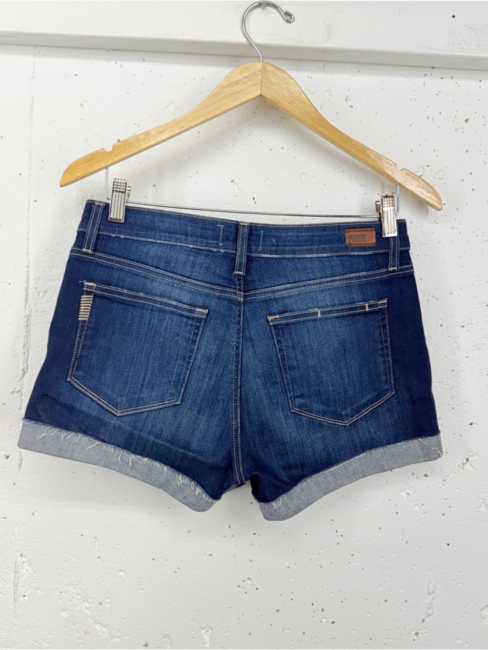 Paige Jimmy Jimmy size 27 Cabrera Distressed Stretch Jean Shorts - Picture 6 of 11